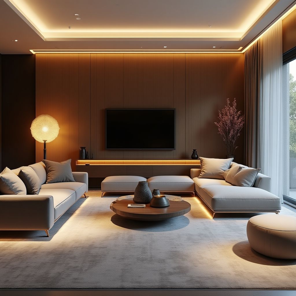 Moderne woonkamer